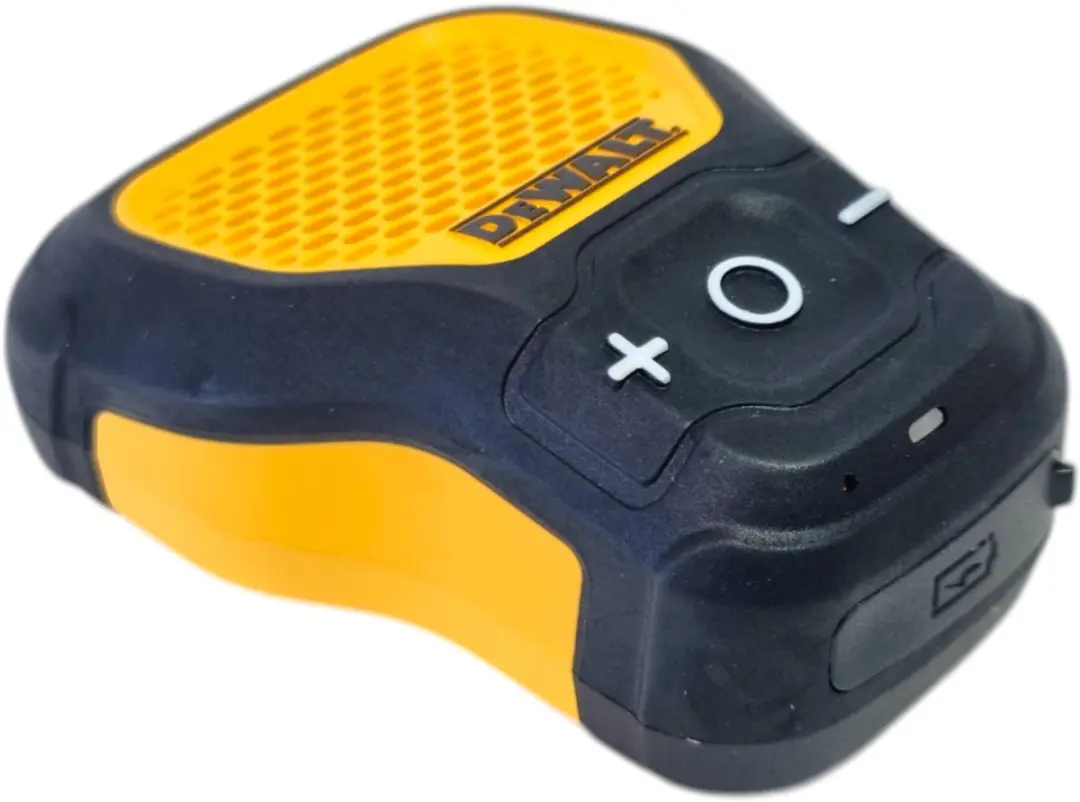 DeWalt PRO Draagbare Bluetooth Speaker 190 1148 DWG - Geel/Zwart