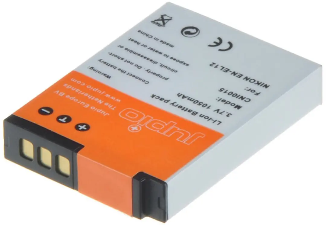 Jupio EN-EL12 Accu - 1050mAh - Compactcamera