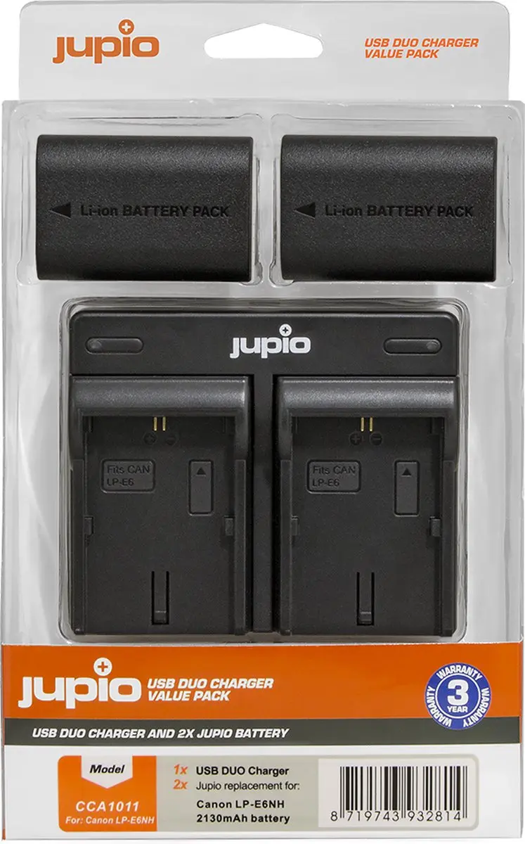 Jupio LP-E6NH Accu 2130mAh