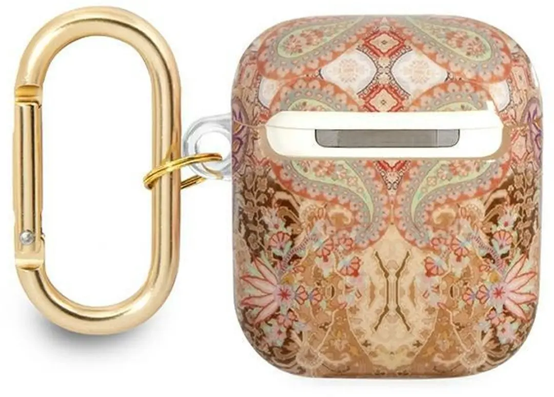 Guess GUA2HHFLD AirPods Cover - Goud Paisley