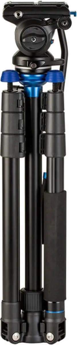 Benro Aero4 Pro A2883FS4PRO Driepoot - 4 Secties - Zwart