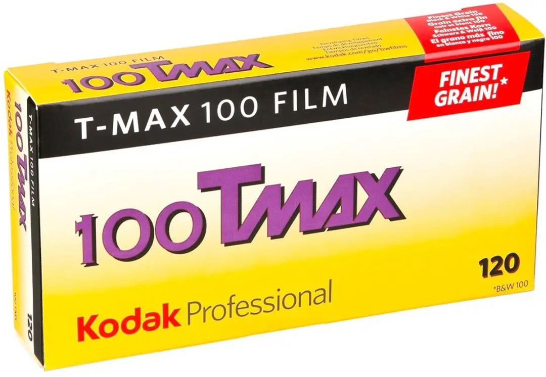 Kodak T-Max 100 120mm Rolfilm - 5 Stuks