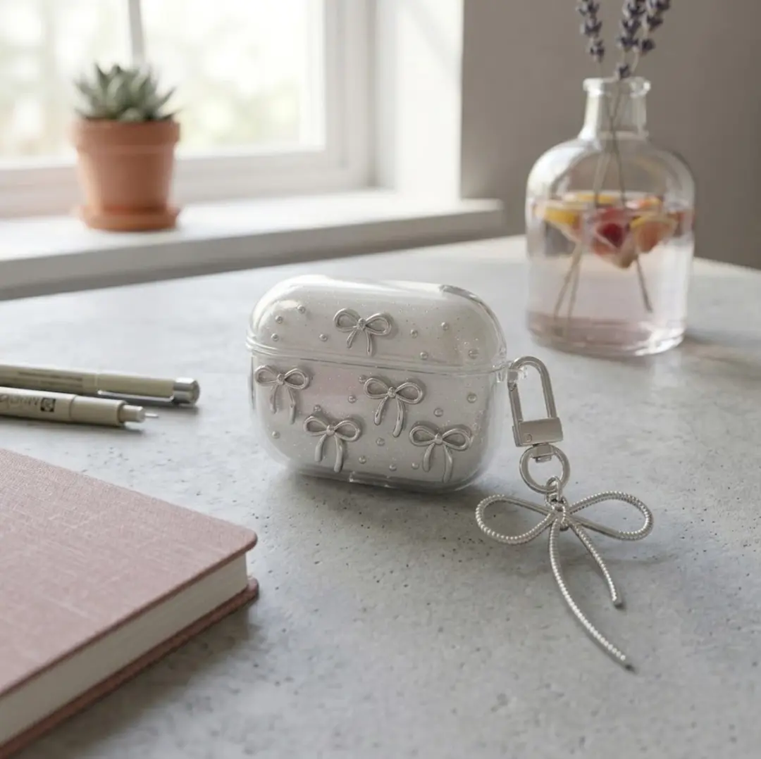 NUVEX Hoesje AirPods Pro 3 Transparant - met hanger