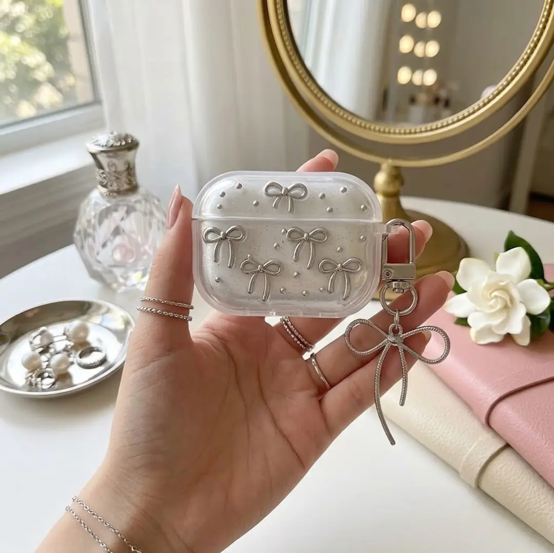 NUVEX Hoesje AirPods Pro 3 Transparant - met hanger