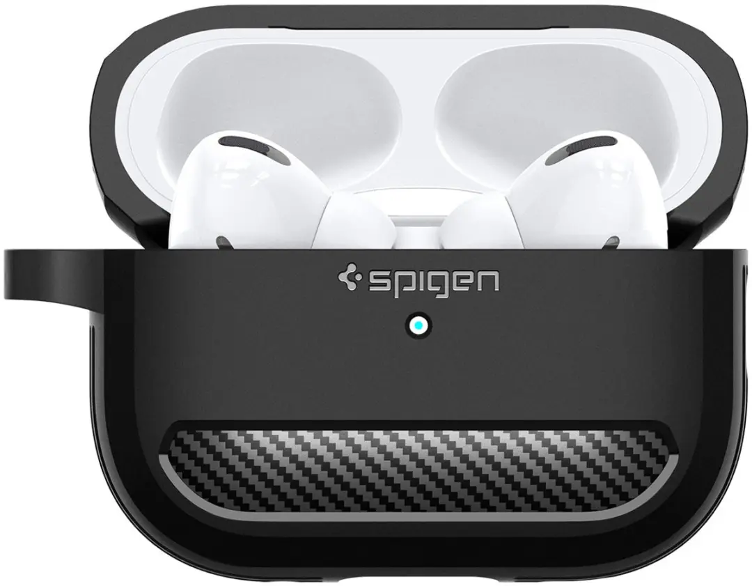 Spigen Rugged Armor ACS05482 AirPods Pro Hoesje - Zwart