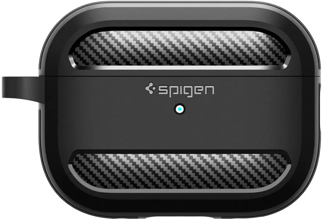 Spigen Rugged Armor ACS05482 AirPods Pro Hoesje - Zwart