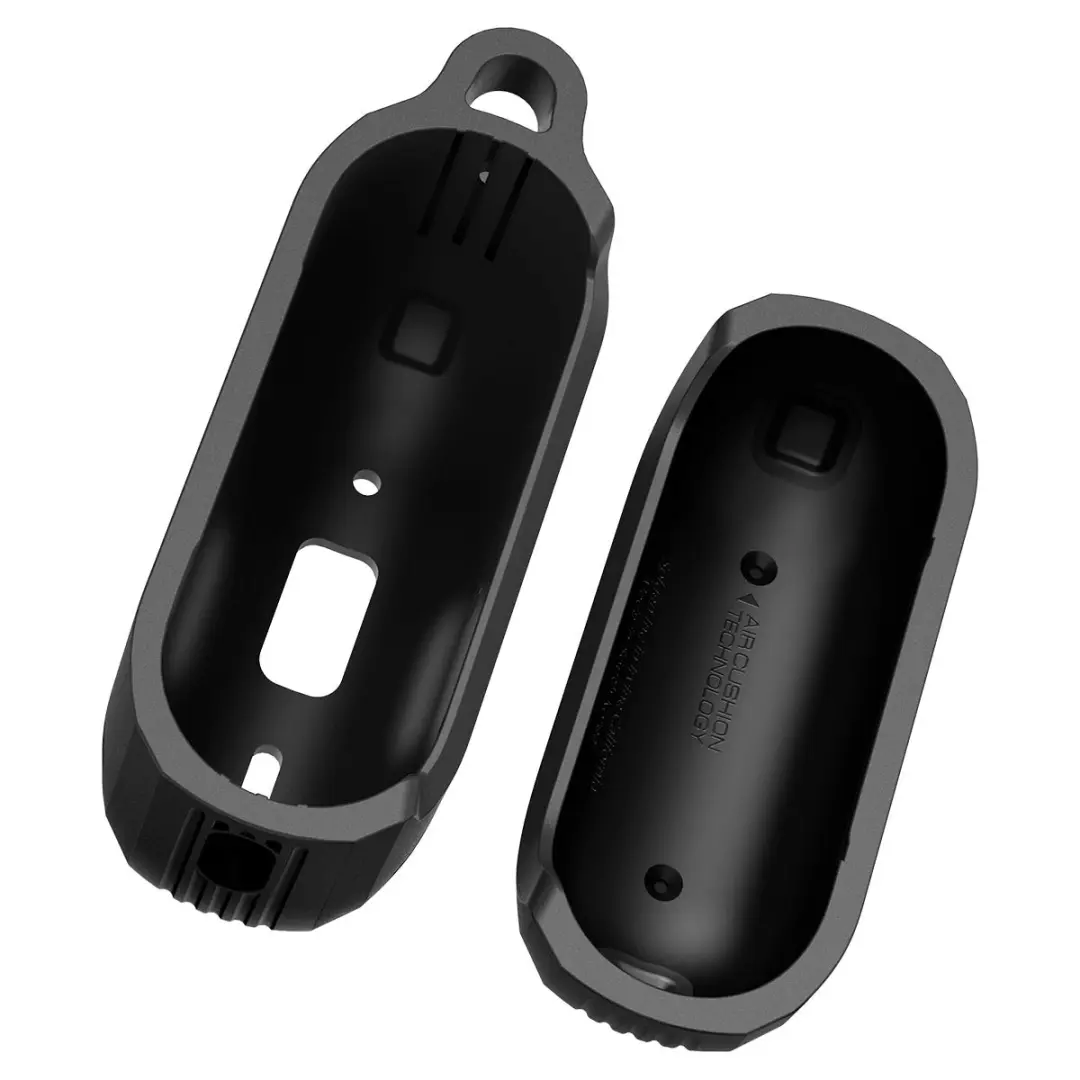 Spigen Rugged Armor ACS05482 AirPods Pro Hoesje - Zwart - afbeelding 6 van 6