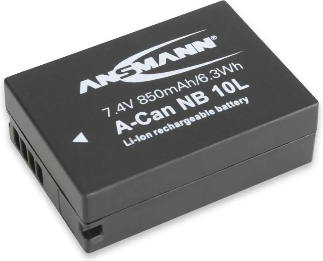 Ansmann A-CAN NB 10L Li-ion Accupack 850mAh