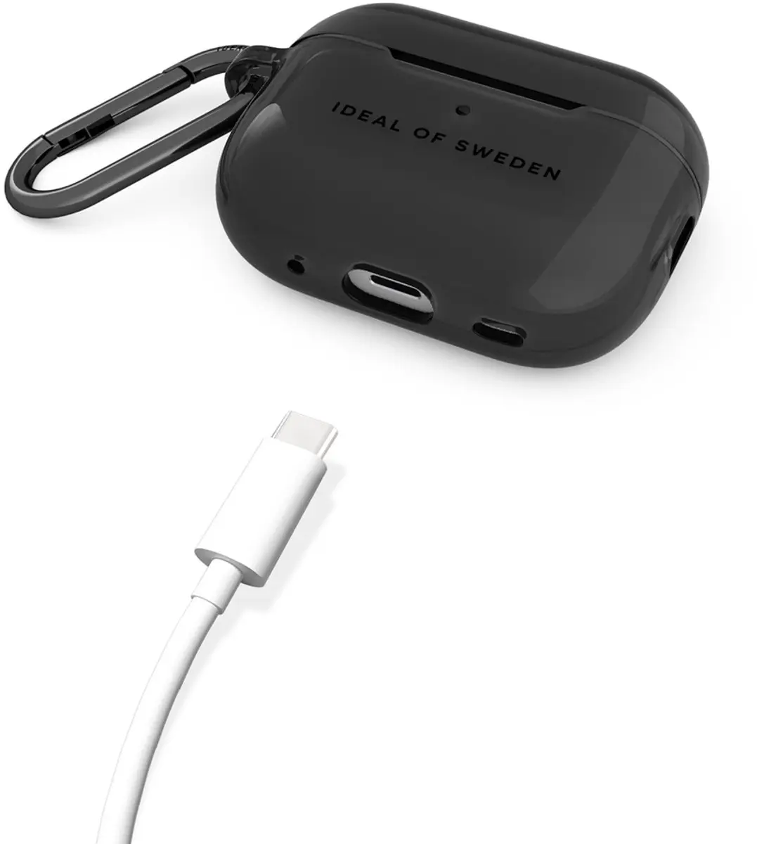 iDeal of Sweden Clear Case Apple AirPods Pro 4 - Zwart