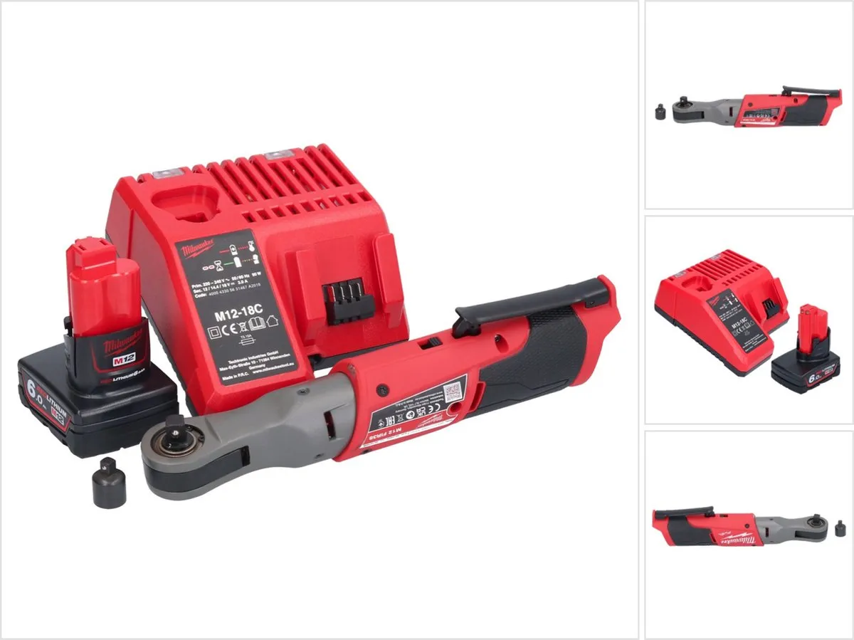 Milwaukee M12 FIR38-601 Snoerloze Ratelsleutel 75Nm