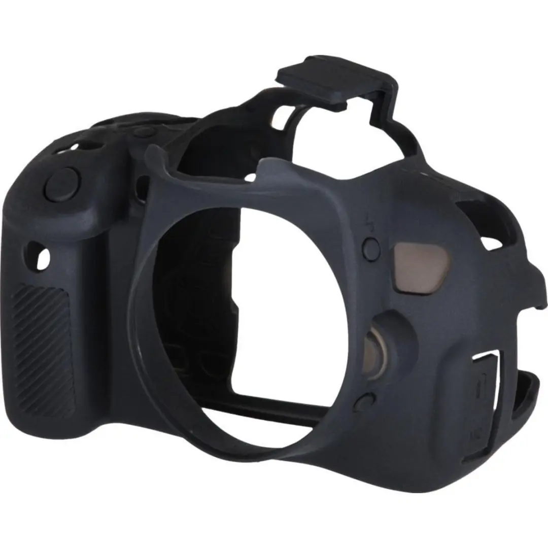 EasyCover Body Cover Canon 650D/700D - Camerahoesje 8717729521793 - Zwart