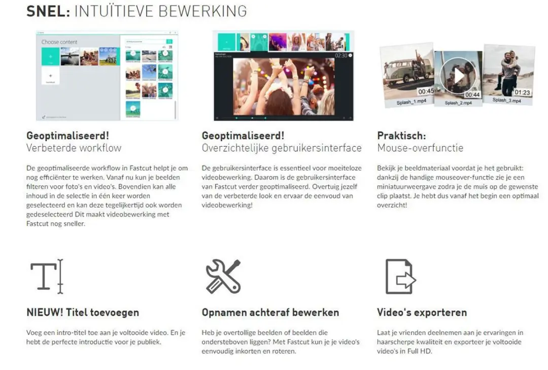 PRO-MOUNTS FastCut MAGIX Videobewerkingssoftware - Windows