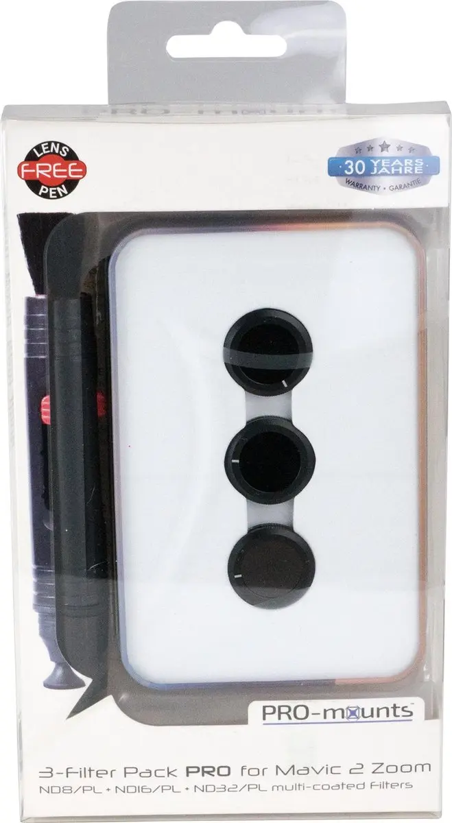PRO-MOunts PM2019MZO4 Camerafilterset 3x