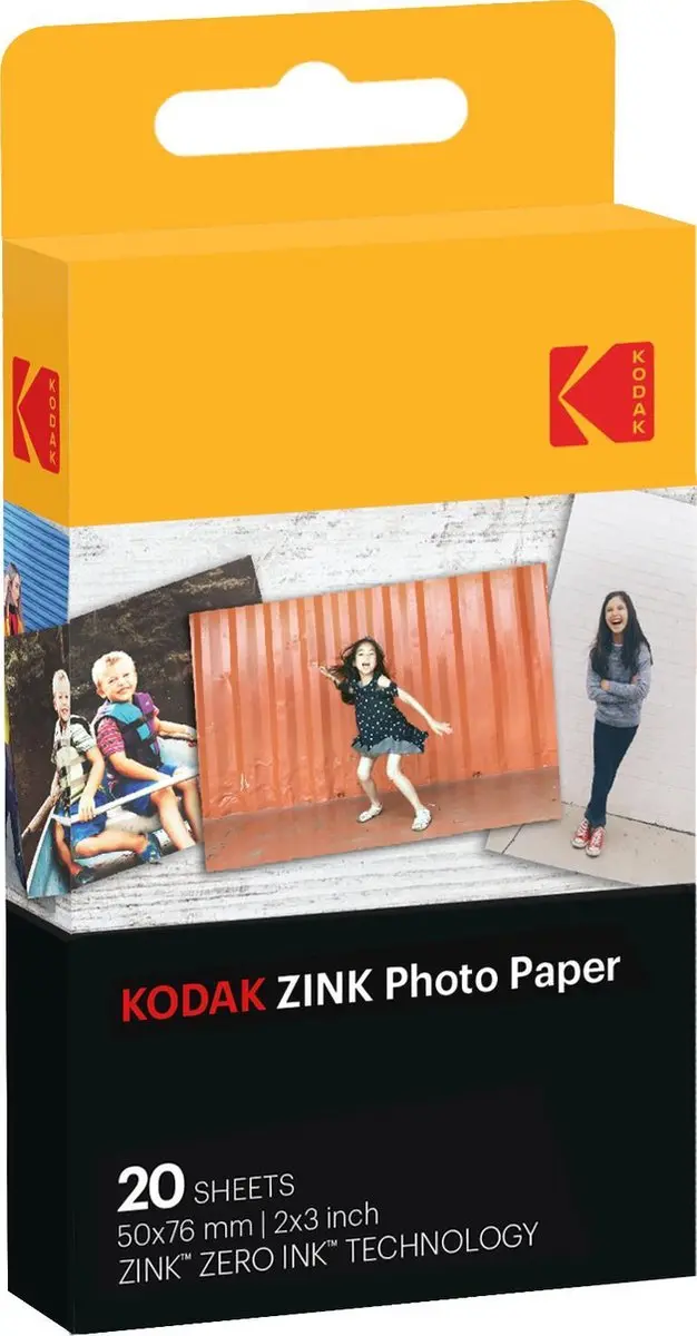 Kodak Printomatic Zink Papier 20 Stuks