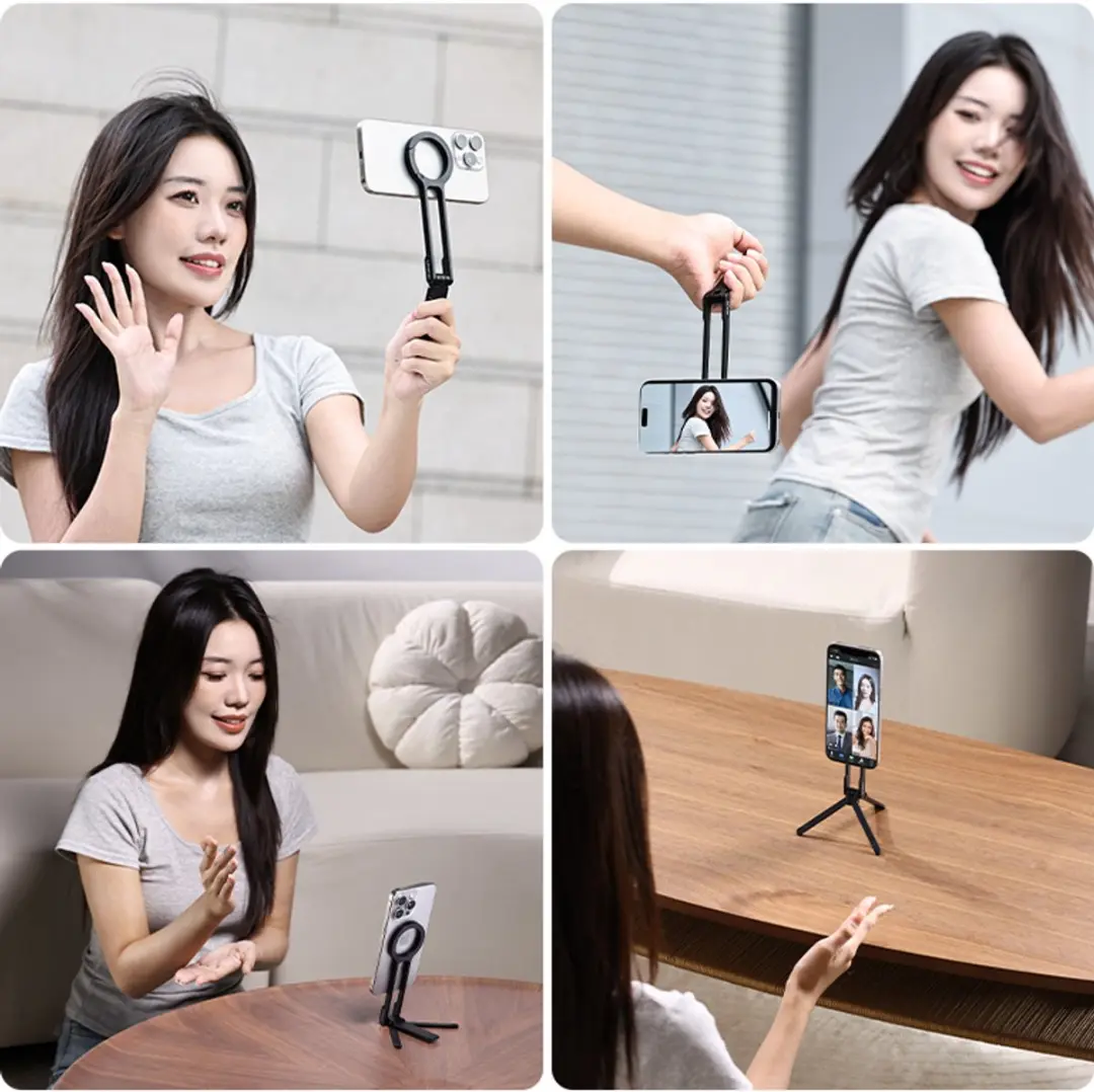 Ulanzi MA30 M030 Magnetisch Smartphone Statief - Zwart