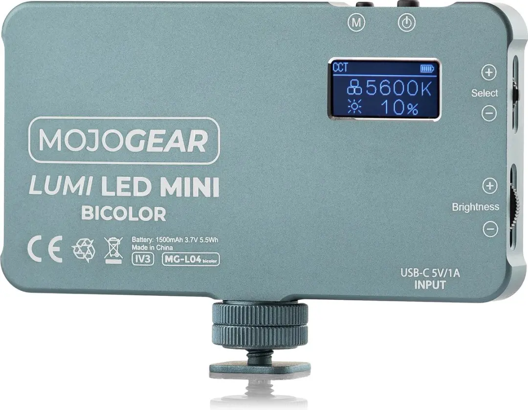 MOJOGEAR Lumi Bicolor LED-lamp MG-L04 - 6.5W - 120 LED - Zwart