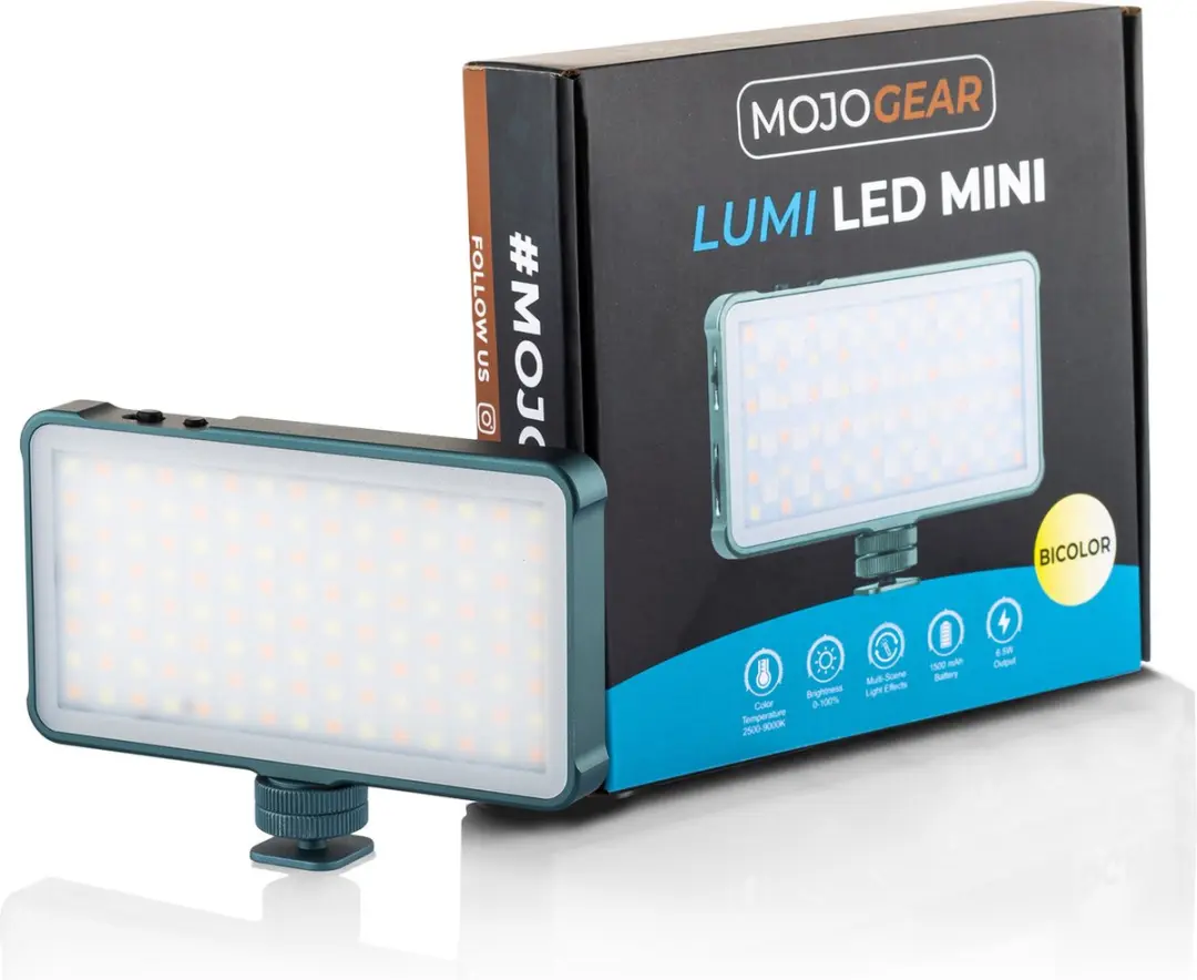 MOJOGEAR Lumi Bicolor LED-lamp MG-L04 - 6.5W - 120 LED - Zwart