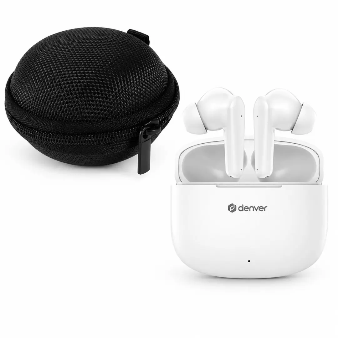 Denver DTB-138 Draadloze Oordopjes - Grijs - Met Oplaadcase