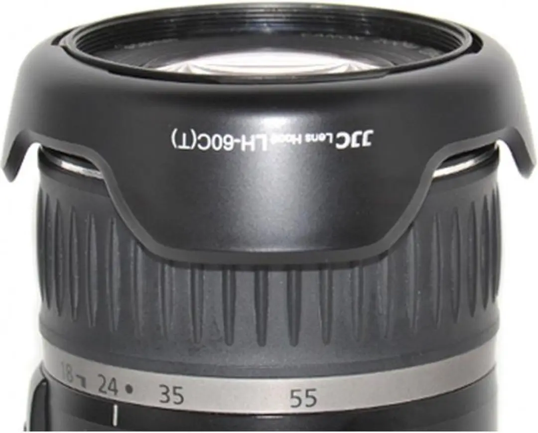 JJC EW-60C Zonnekap - Canon 58mm