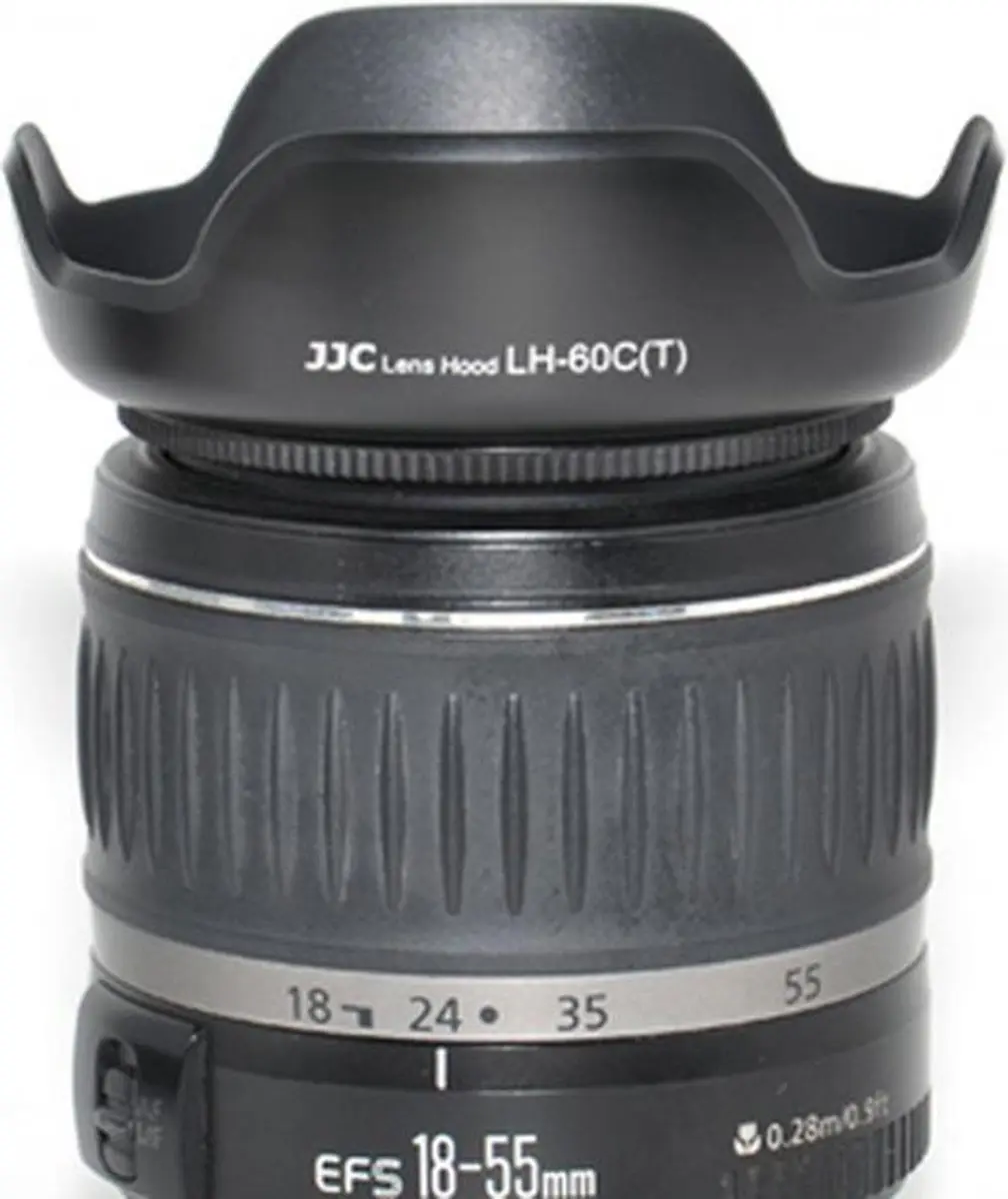 JJC EW-60C Zonnekap - Canon 58mm