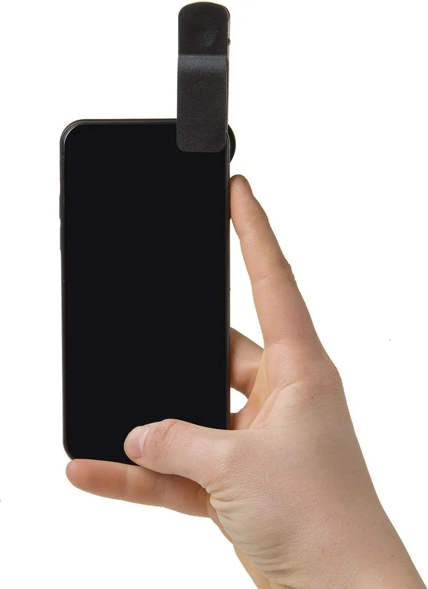 Celly 3-in-1 Smartphone Lens Set Zwart - 8mm