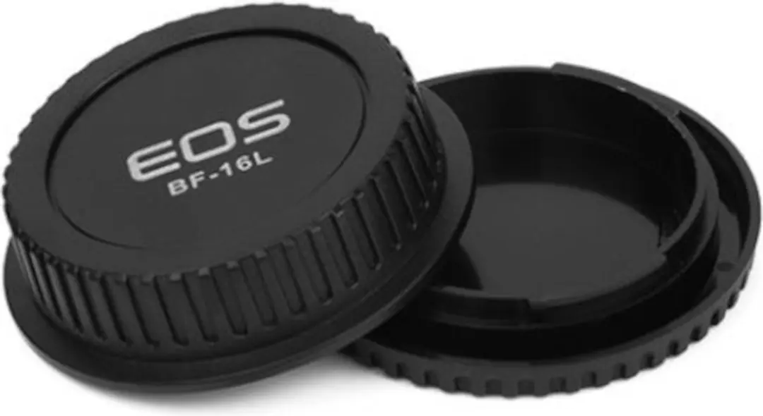 Pixel BF-16L Lens Cap + BF-16B Body Cap - Zwart - afbeelding 4 van 6