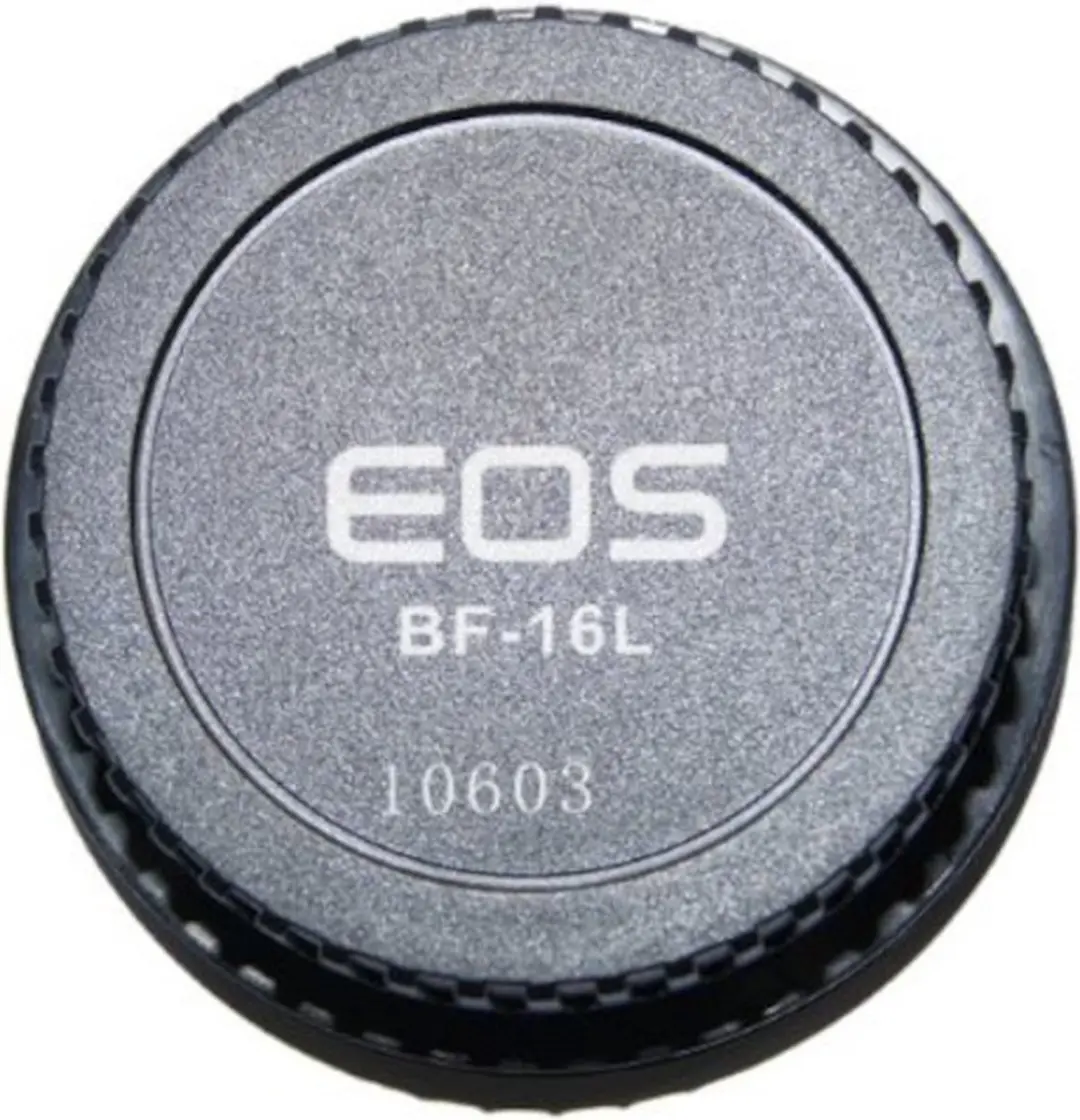 Pixel BF-16L Lens Cap + BF-16B Body Cap - Zwart - afbeelding 3 van 6