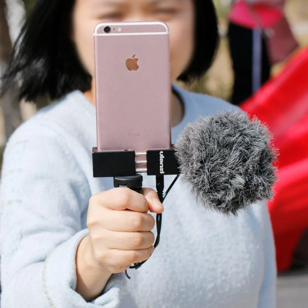 Ulanzi ST-02S Telefoonhouder - Koudschoenbevestiging - Zwart