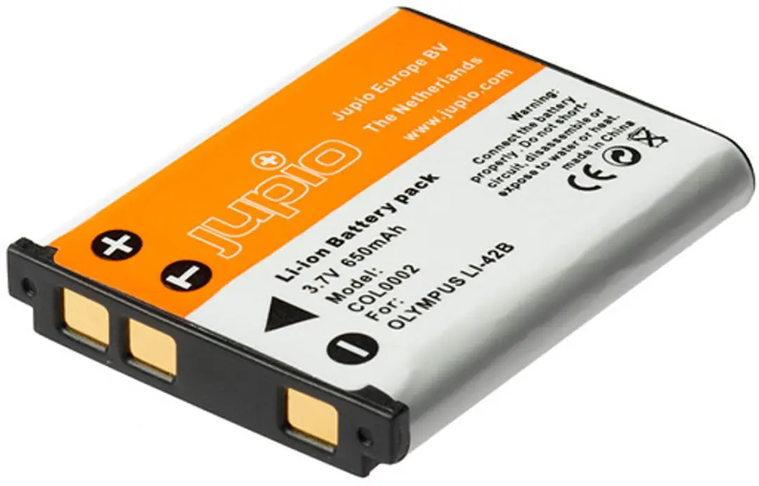 Jupio Li-40B/Li-42B/NP45 Accu Compactcamera - 520mAh