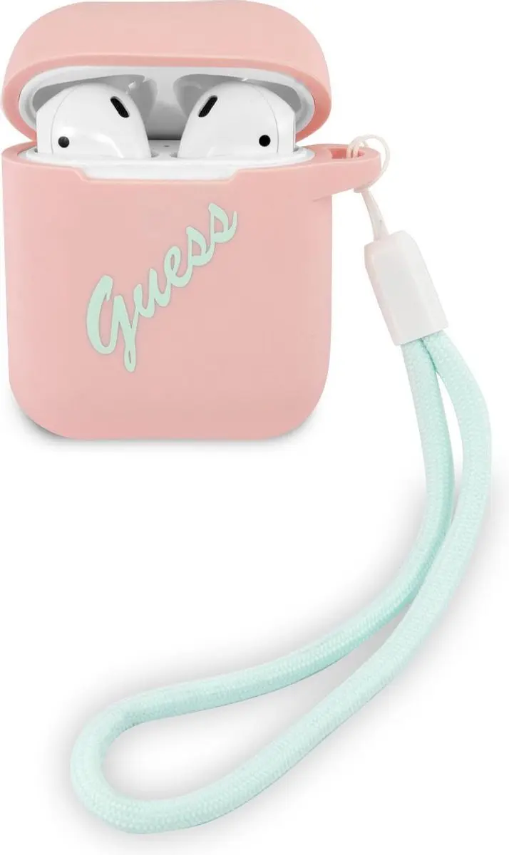 Guess Vintage Siliconen AirPods Case 6796
