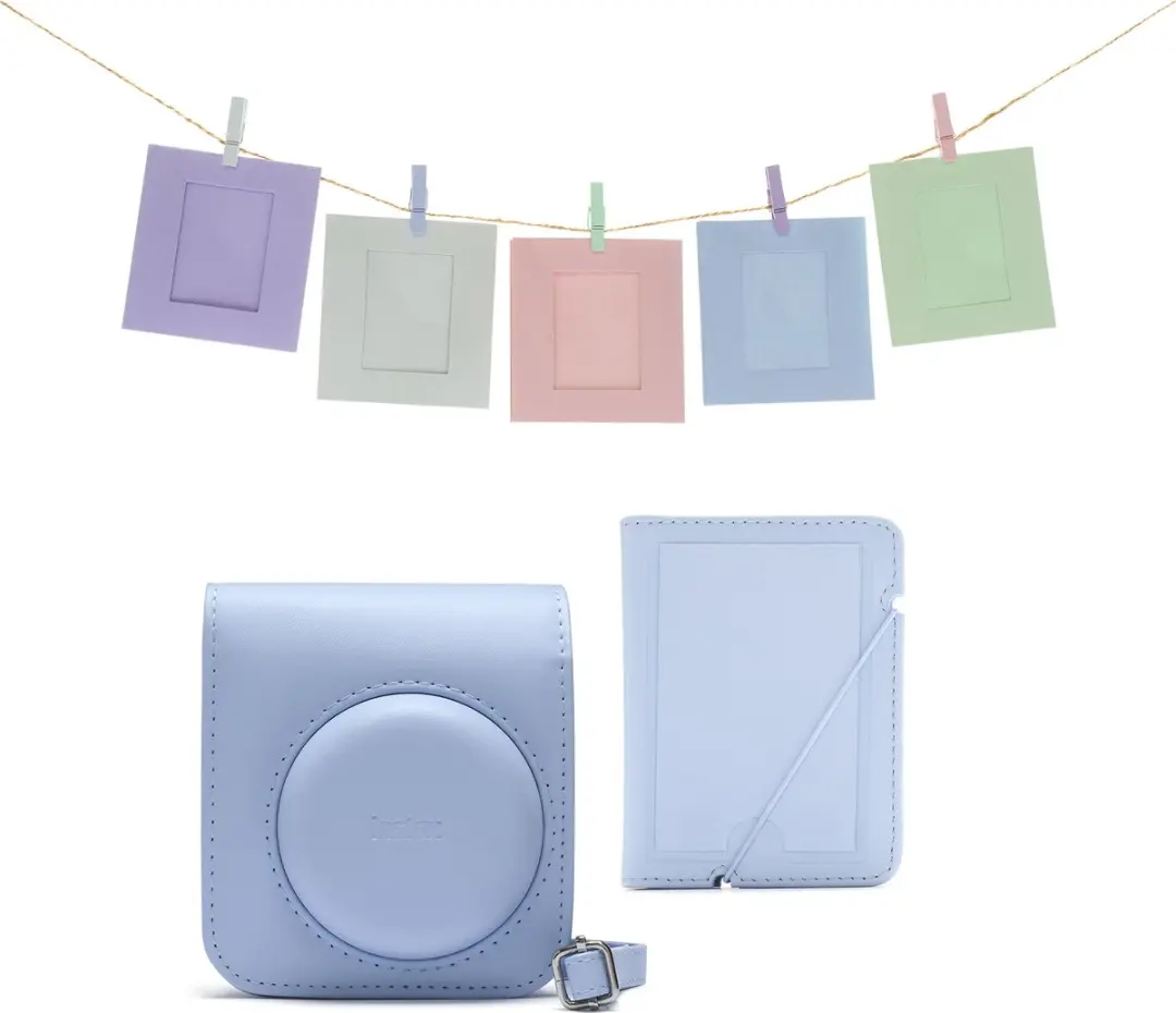 FUJIFILM instax Mini 12 Schoudertas 4177093 - Pastel Blauw