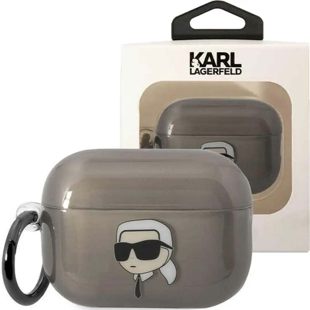 Karl Lagerfeld KKLAP2HNIKTCK Hoesje AirPods Pro 2 - Zwart