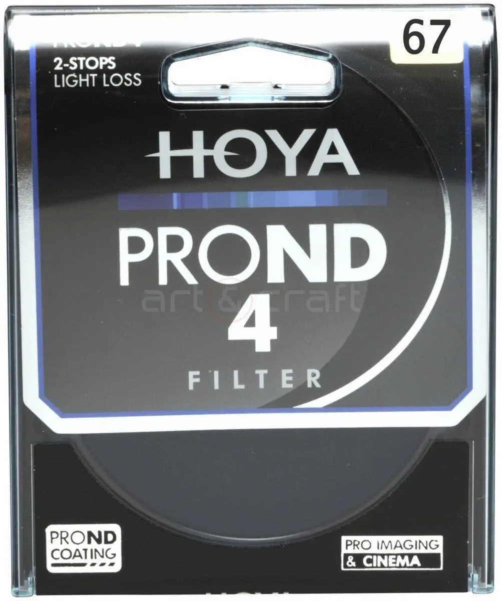 Hoya ND4 Pro Filter 67mm - Grijs