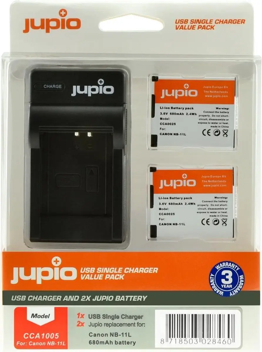 Jupio NB-11L Accu 680mAh