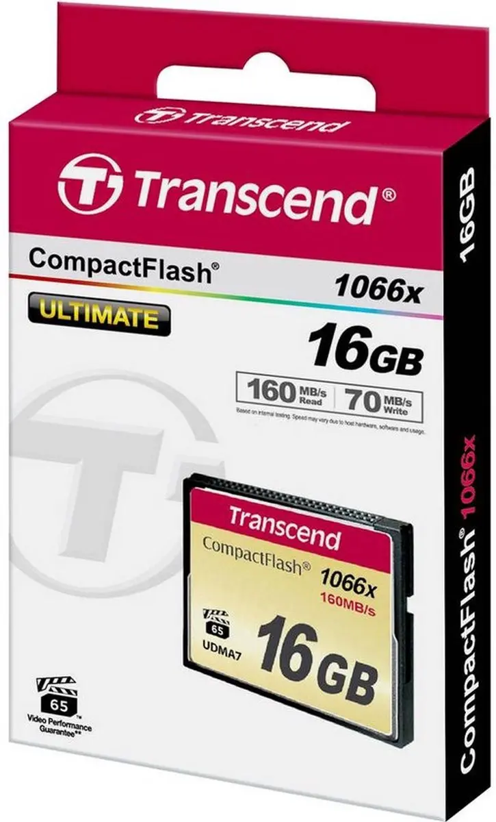 Transcend CompactFlash TS16GCF1000 16GB - 1000x