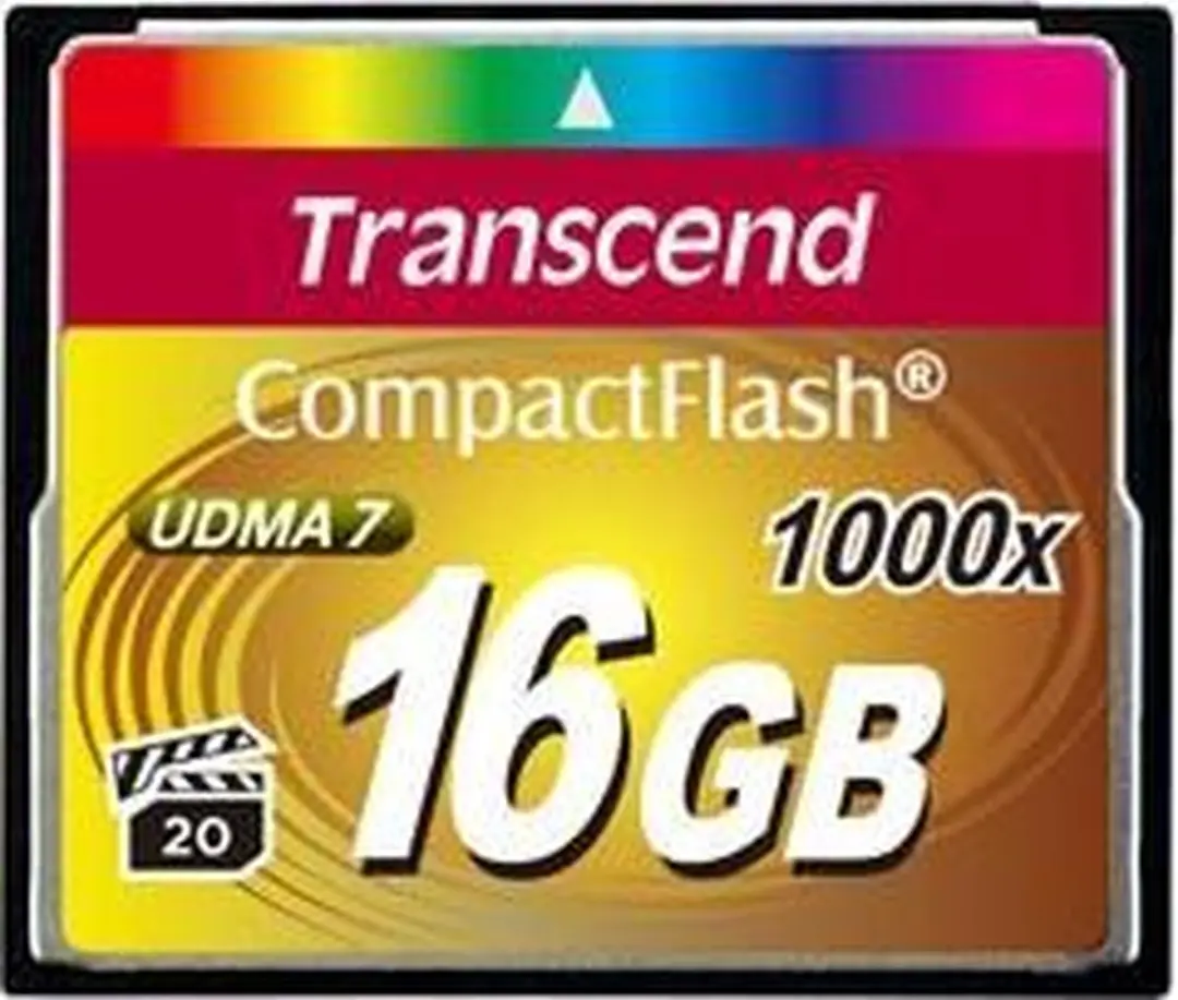 Transcend CompactFlash TS16GCF1000 16GB - 1000x