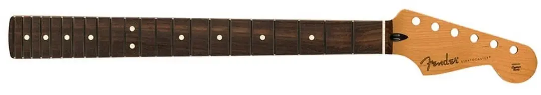 Fender Roasted Maple Stratocaster Hals - Rosewood Toets