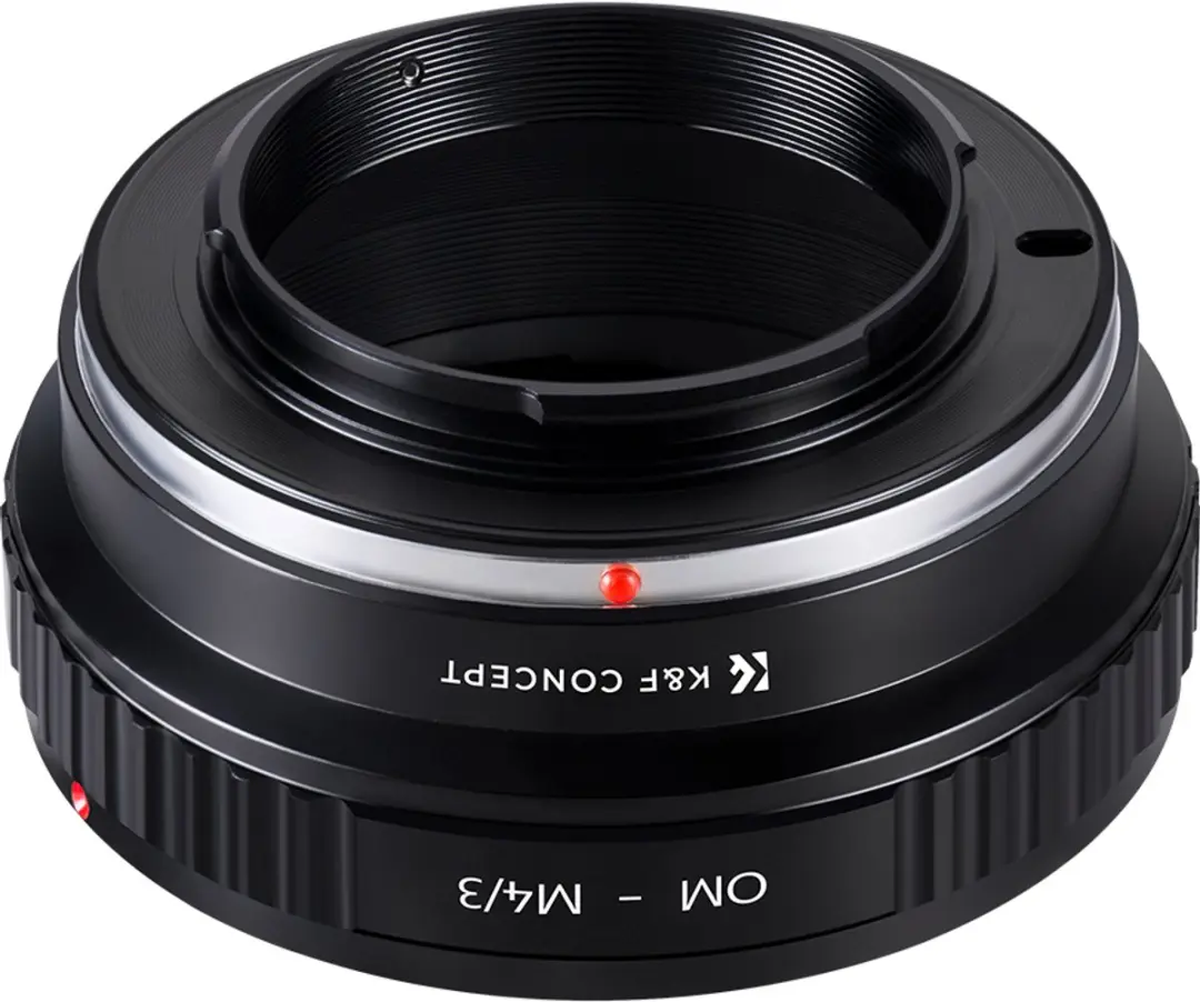 K&F Concept OM-M43 Adapter - Olympus OM Lens - Zwart - afbeelding 6 van 6