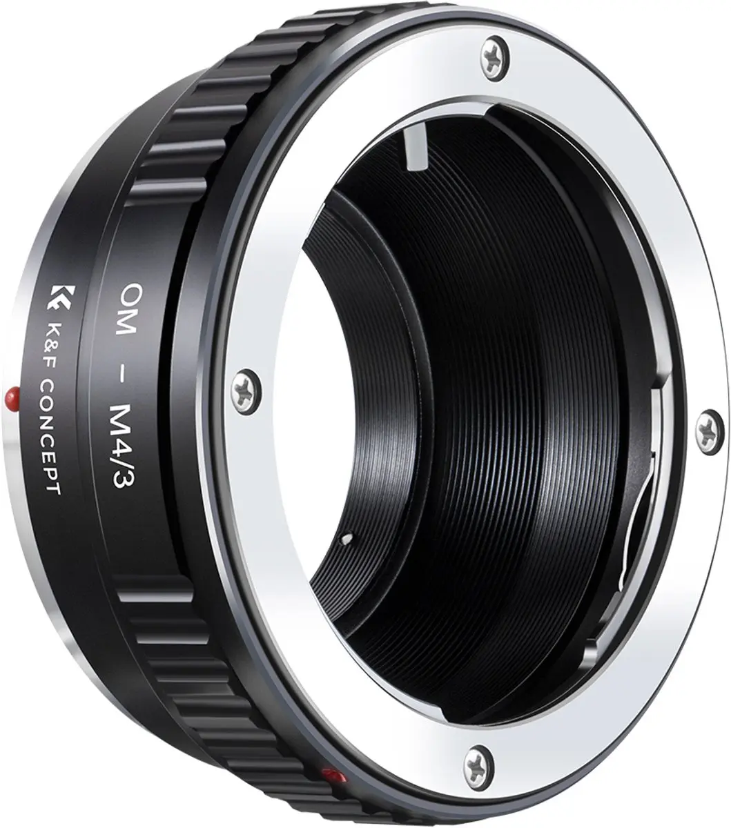 K&F Concept OM-M43 Adapter - Olympus OM Lens - Zwart