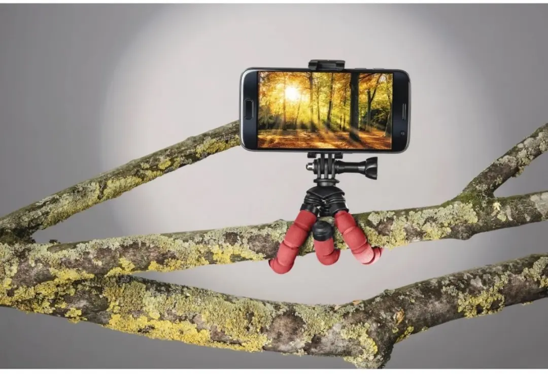 Hama Ministatief Flex 14cm - Smartphone/GoPro - Zwart