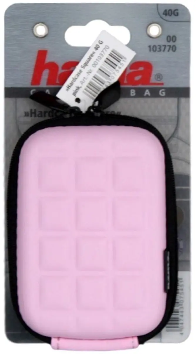 Hama Hardcase Square Camerahoesje 40G - Roze - afbeelding 2 van 3