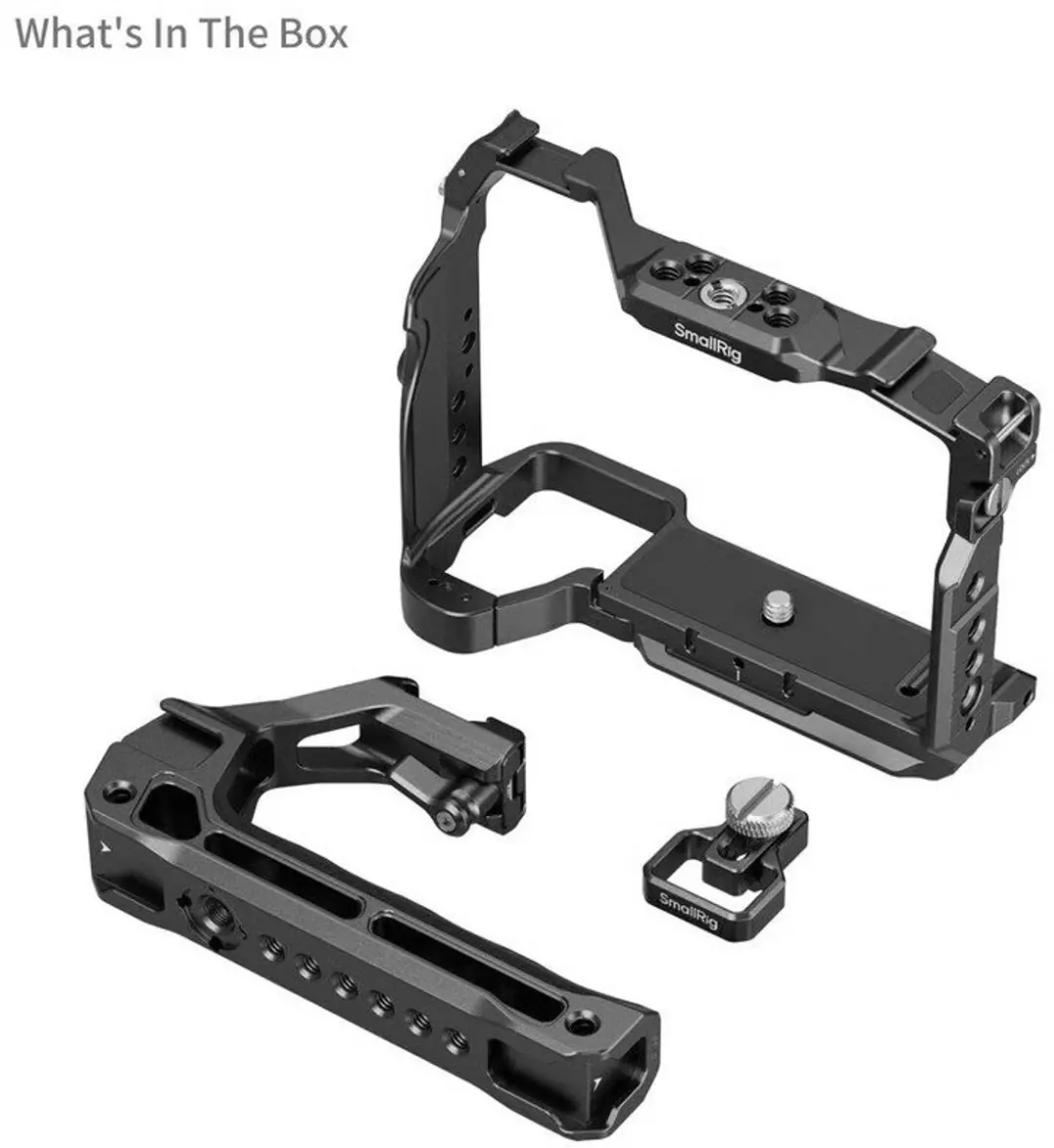 SmallRig Cage Kit 6025 Sony Alpha 7 V/7R V/7 IV - Zwart
