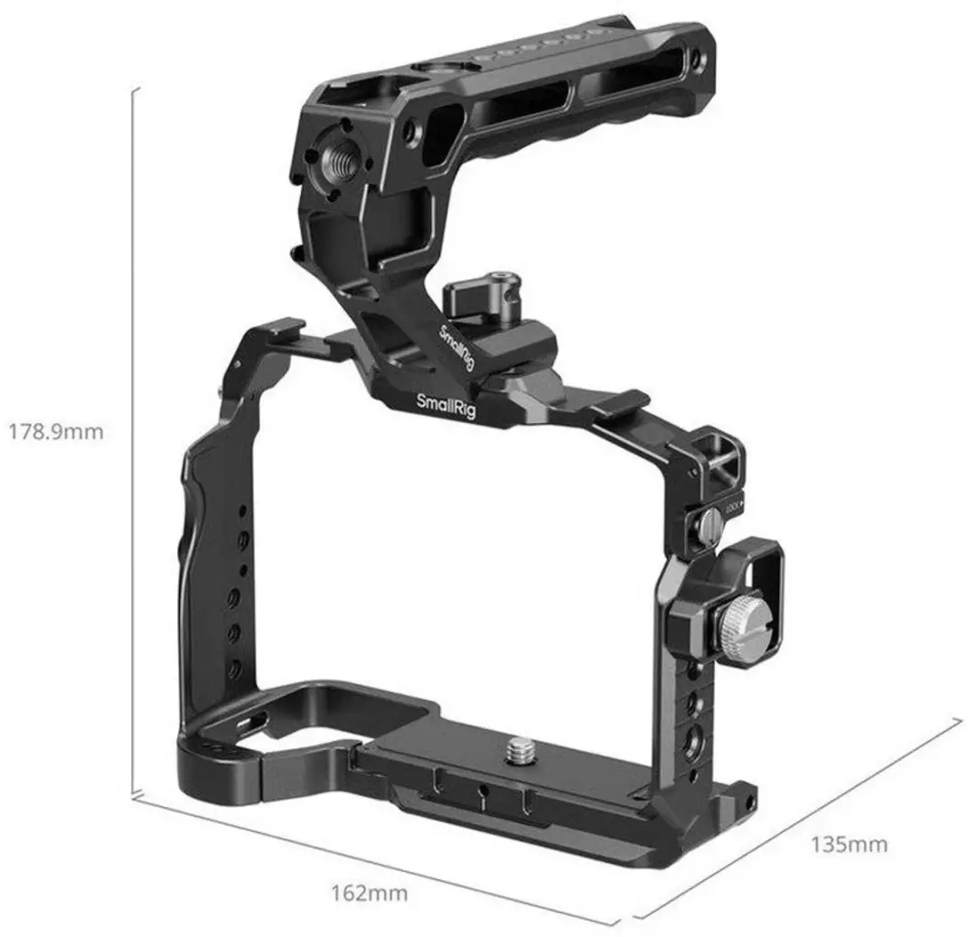 SmallRig Cage Kit 6025 Sony Alpha 7 V/7R V/7 IV - Zwart