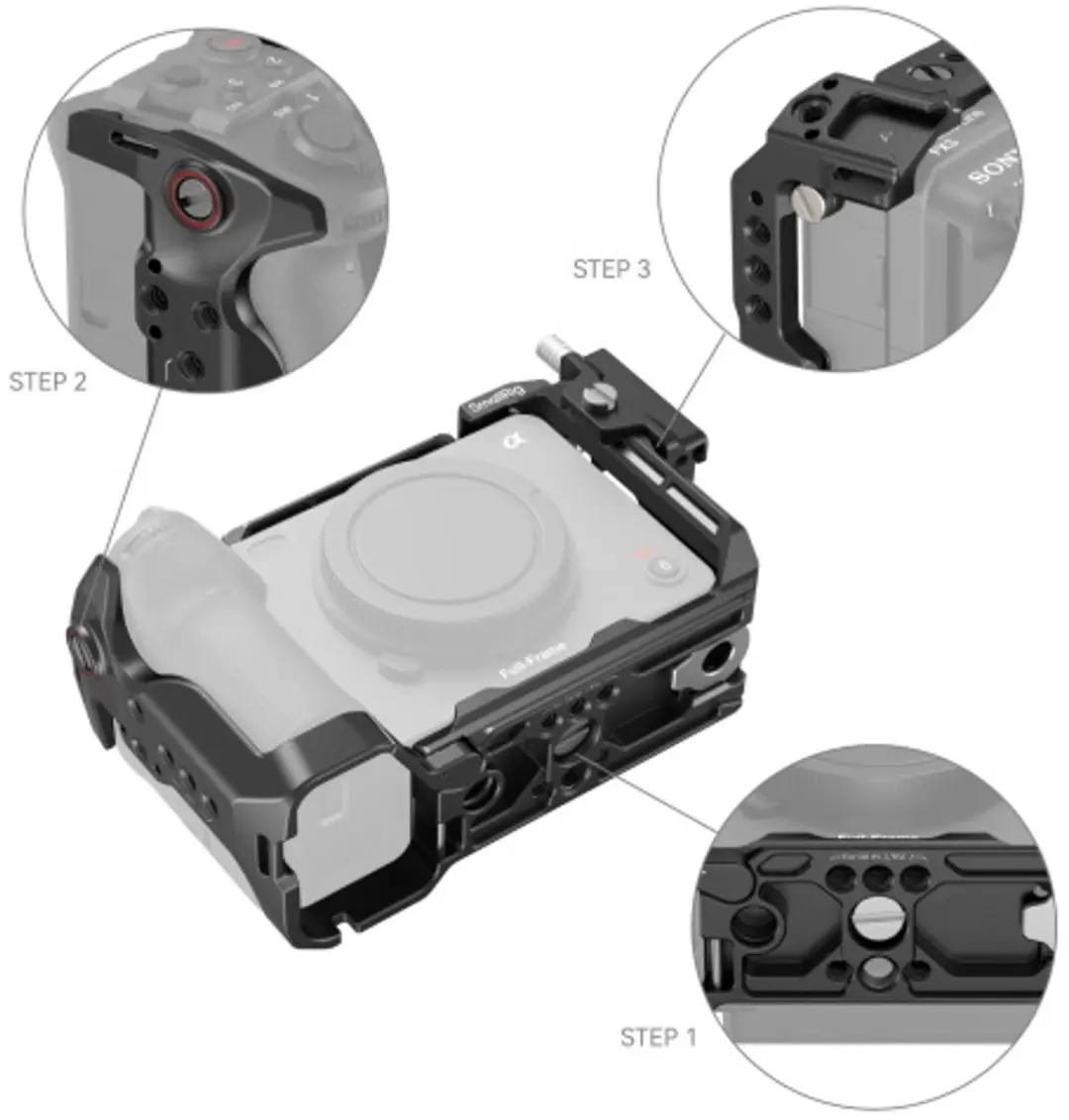 SmallRig 4183B Cage voor Sony FX30/FX3