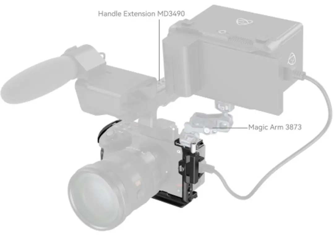 SmallRig 4183B Cage voor Sony FX30/FX3