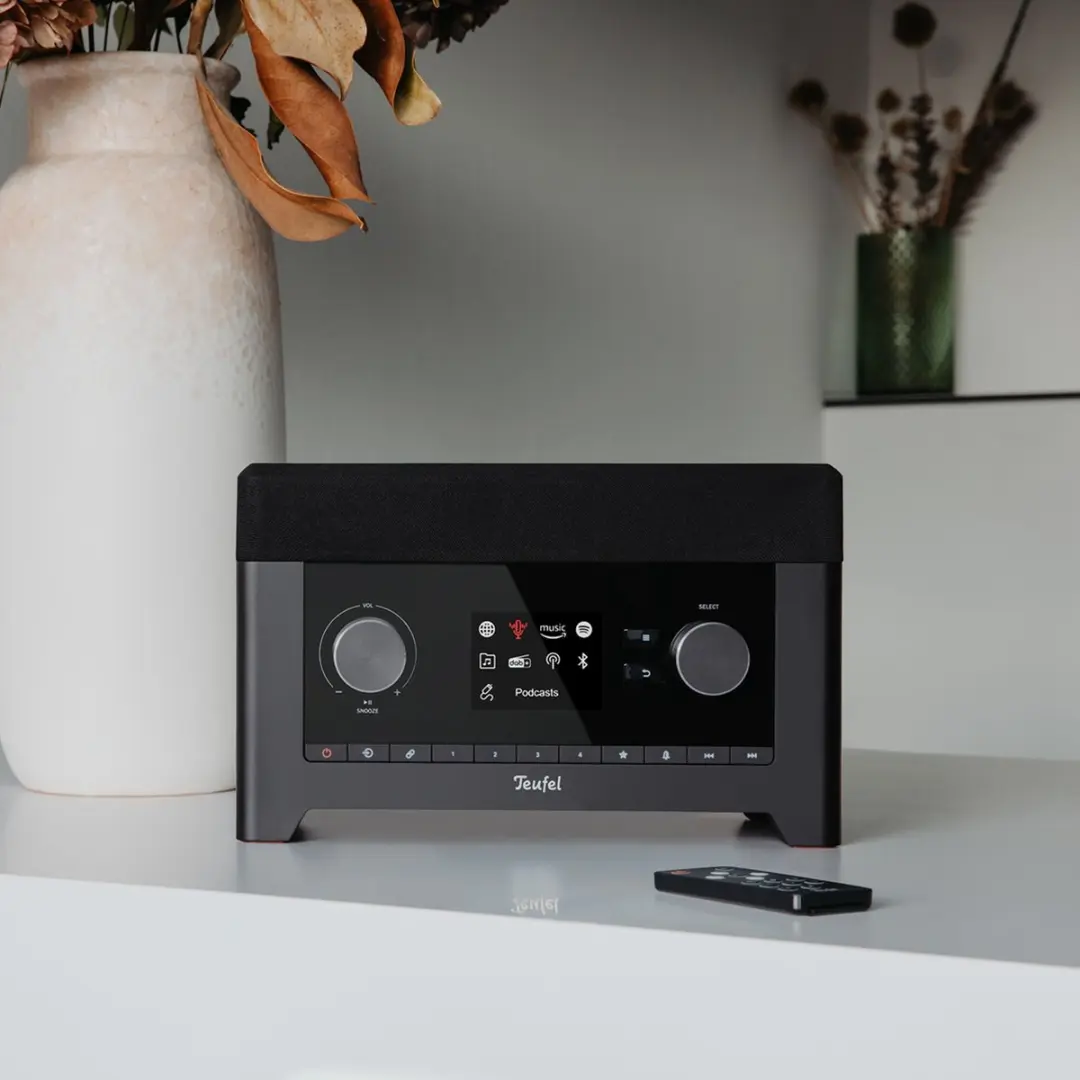 Teufel RADIO 3SIXTY Internetradio - 30W - Zwart