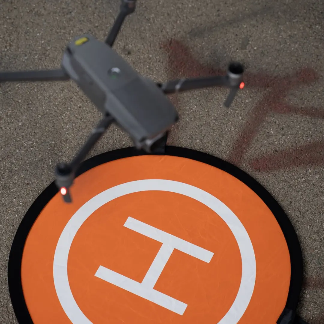 Caruba D134922 Drone Landing Pad 75cm - Blauw/Oranje