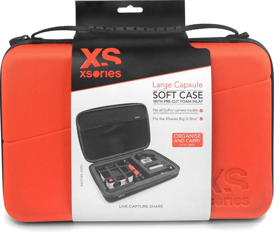 XSories Capxule Case L - Oranje