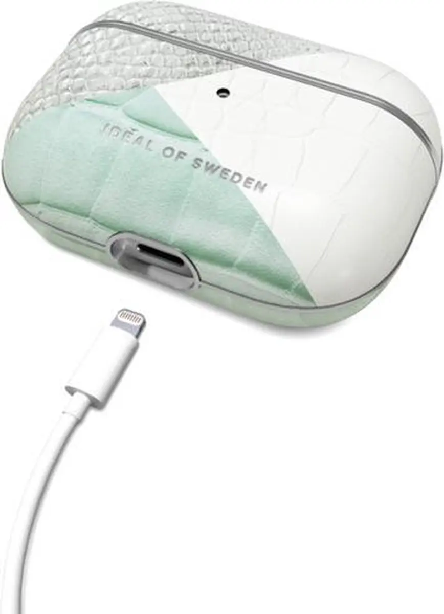 iDeal of Sweden AirPods Case PU Pro Palladian Mint Snake - IDAPCSS21-PRO-268