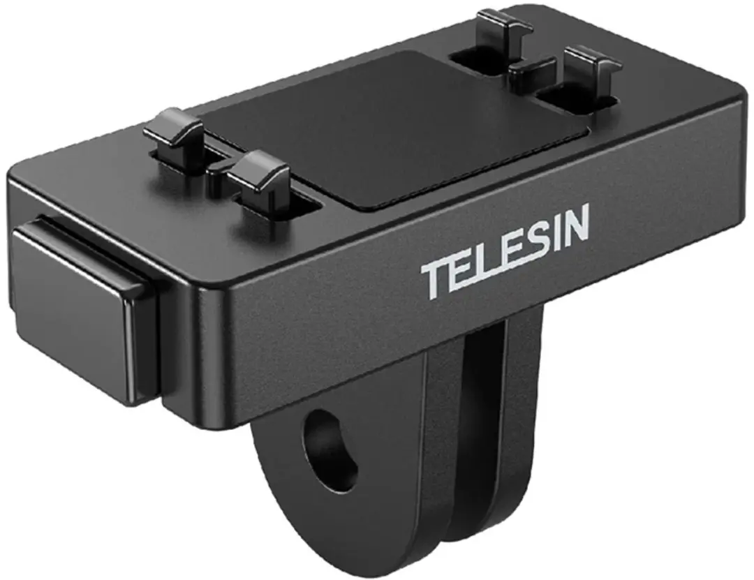 Telesin Two-Claw Magnetische Adapter - Insta360 Ace/Ace Pro - Aluminium - Zwart - afbeelding 3 van 3